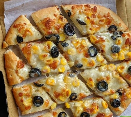 Olive Corn Pizza