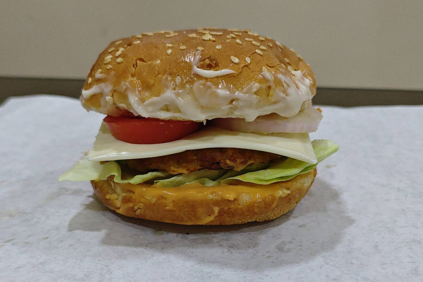 Veg Cheese Burger